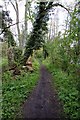 Footpath to the Kennet and Avon Canal in RG7 4BG