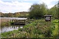 Bird watchers platform by Hosehill Lake in RG7 4BG