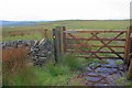 Gate near Cheeks Hill in SK17 0TJ