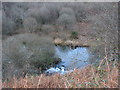 Weir and lake on the Seiont above Crawia. in LL55 4BP