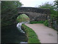 Small Bridge Over Cromford Canal in Cromford & Matlock Bath Ward