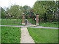 Houghton Regis: Houghton Hall Park entrance in LU5 5YG