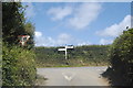 Cornish country junction in PL30 3LJ