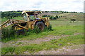 Old JCB near Barrack Fold in BL8 3FU