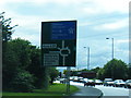 A57 Hyde Road approaching Hattersley Roundabout in SK14 6NT