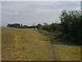 St Lawrence's Church Seen From Cornfield Footpath in S45 9UZ