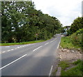 Berkeley Road heads away from the A38 near the Prince of Wales hotel in GL11 5JE