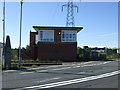 Signal box on level crossing in Cambois