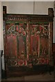 Rood screen remains in Gressenhall