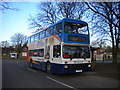 Bus at Cranfield University in MK43 0AJ