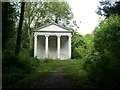 Summer House portico, Tring Park Wood in HP23 6DY