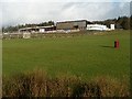 New school from the shinty pitch in Lochgilphead