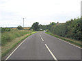 B4020 approaches junction with B4477 in OX18 2PZ