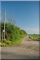 Footpath to Pork Lane in CO13 0ET