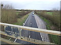 A420 Shrivenham bypass looking north-west towards Oxford in SN6 8BE
