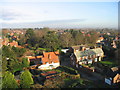 Collingham Village from top of South Church Tower in NG23 7LR