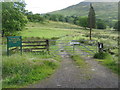 Start of the route to Meall Ghaordaidh in FK21 8UA