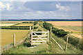 Footpath gate, Devil's Dyke in CB25 0AW