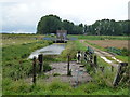 Track to a pumping station on the River Welland in PE6 0JW