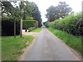 Cross Street, Drinkstone Green in Drinkstone Green