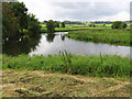 Tutbury - bend in River Dove in DE65 5DX