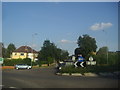Roundabout on Towcester Road, Far Cotton in NN4 8DR