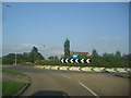 Roundabout on Newport Pagnell Road, Hardingstone in NN4 6GR