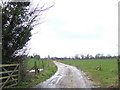 Road to Faringdon Park Farm in SN7 8AE