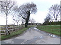 Lane to Buscot Wick Farm in SN7 8DJ