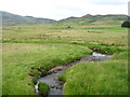 A small burn near Corrymuckloch, looking west in PH8 0EG