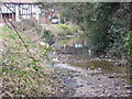 River Wandle alongside Mill Lane in SM6 7DJ