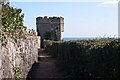Turret on the Coast Path in TQ1 2EF