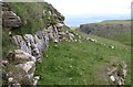 Limestone outcrop near Cul nan Cnoc in IV51 9JH