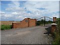 Entrance to The Homestead, Cloot Drove in PE6 0JQ