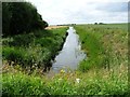 Embanked drain near Little Lodge Farm in PE6 0JQ