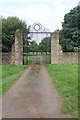 An entrance to Belvoir Castle in NG32 1EP