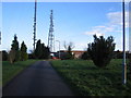 National Grid wireless station in WS14 0QG