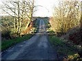 Ayrshire country road in KA5 5TW