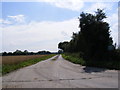 Footpath to Brussel's Green & entrance to Green Farm in IP17 3RN