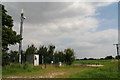 Stoton's Gate: communications mast in PE12 8SW