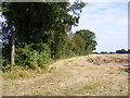 Footpath to Heath Road in Wenhaston with Mells Hamlet
