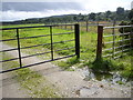 A lockable barrier by Aboyne Sewage Works in AB34 5GW