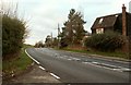 The A1017 at Sturmer, Essex in CB9 7XE