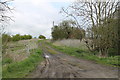 Track to South Glebe Farm in LN9 6JX