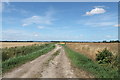 Farm Track near Decoy Farm in PE24 4QW
