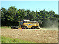 Harvesting wheat in PO18 0JR