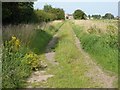 Railway trackbed in Moulton, Weston and Cowbit Ward