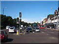 Crossroads of the A40 and Old Oak Common Lane at East Acton in W12 0TL