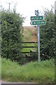 Stile and footpath Entrance near Ailby in Rigsby with Ailby