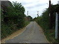 Farm road, Greenfield Farm (footpath) in SG9 9RB